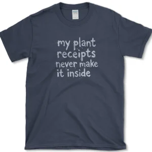 plant receipts t shirt essential tees s navy essential tees plant receipts funny essential tees brand name 1256619789