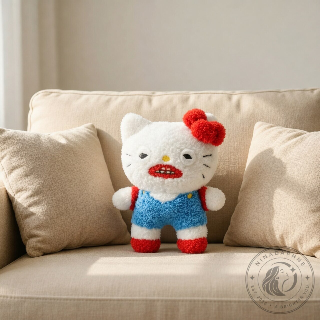Fuggler Hello Kitty Plush Toy 9 Fuggler Hello Kitty Plush Toy