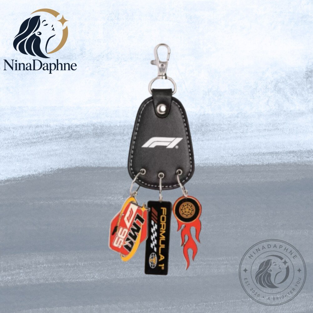 Formula 1 x Pixar's Cars 2026 Italian Grand Prix Limited Edition Leather Keychain 9 Formula 1 x Pixar