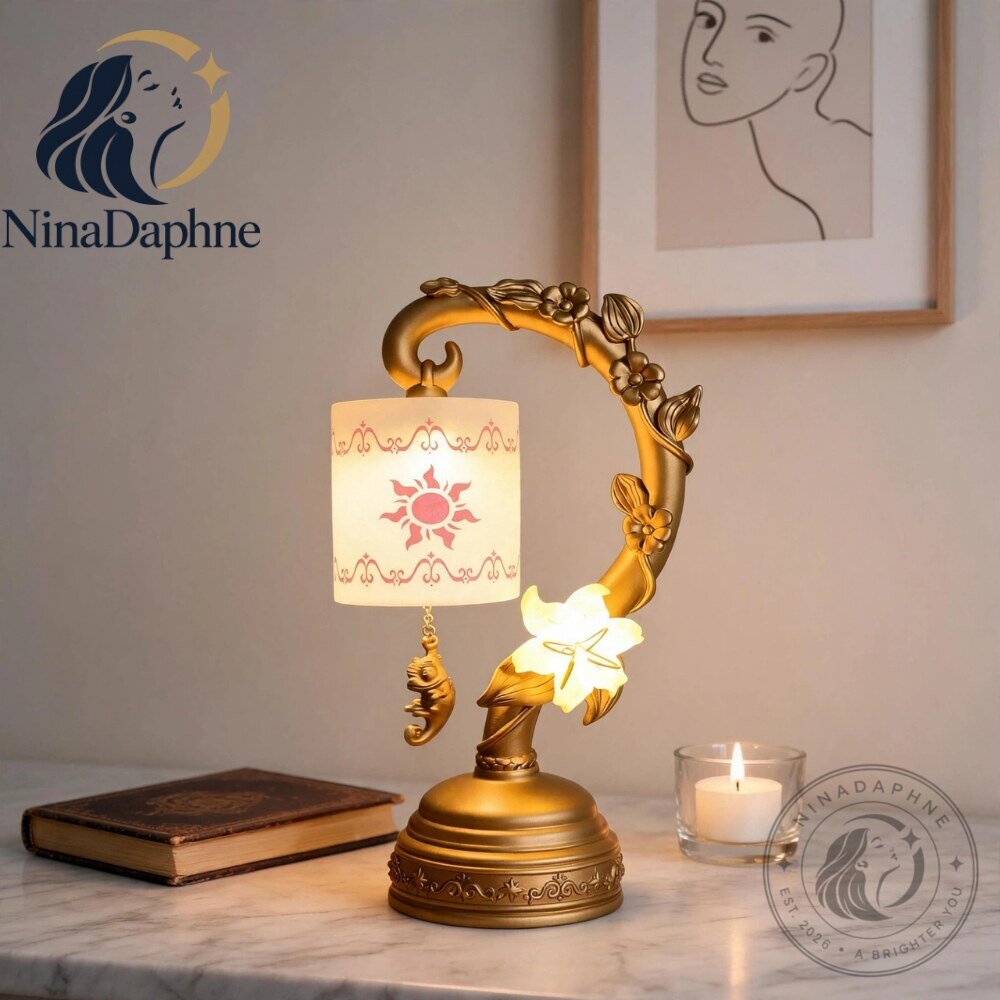 Disney Store Japan FEEL LIKE RAPUNZEL Tangled Pascal LED Light Lantern Lamp