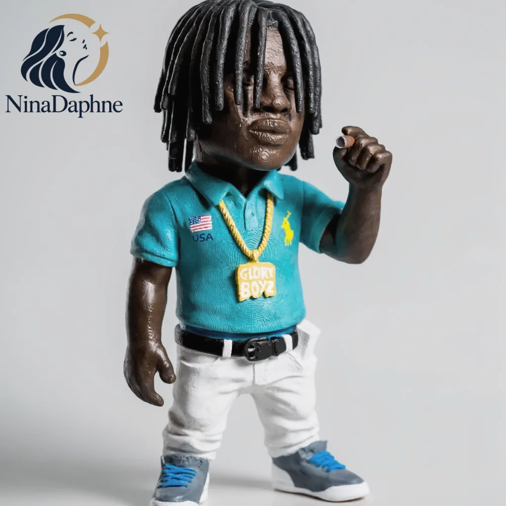 1 Chief Keef Incense Burner Figure Glory Boyz Smoking Man — image 2