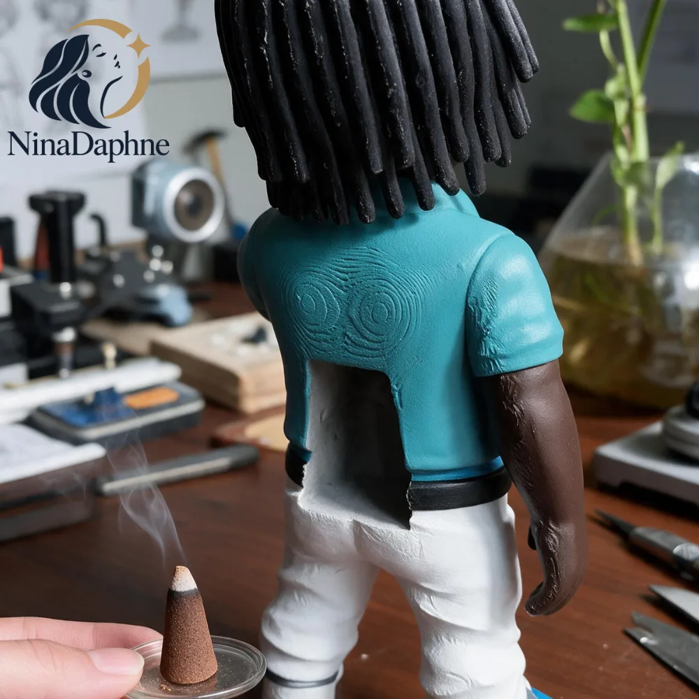 5 Chief Keef Incense Burner Figure Glory Boyz Smoking Man — image 6