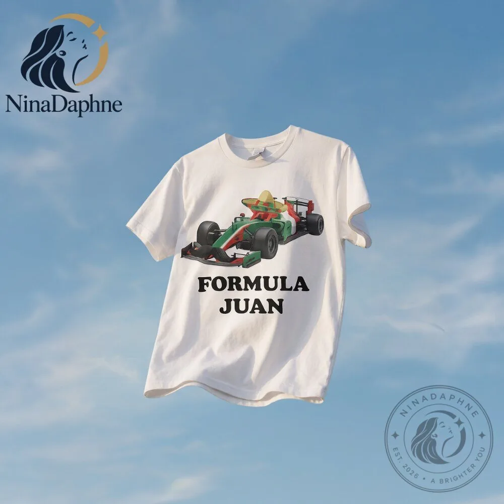 Formula Juan Racing Car Graphic T Shirt 8 Formula Juan Racing Car Graphic T Shirt