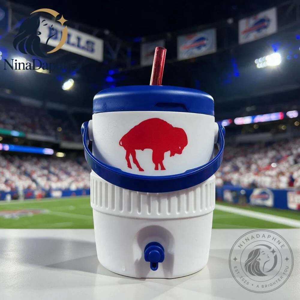 Buffalo Bills Football Water Cooler Jug With Spout