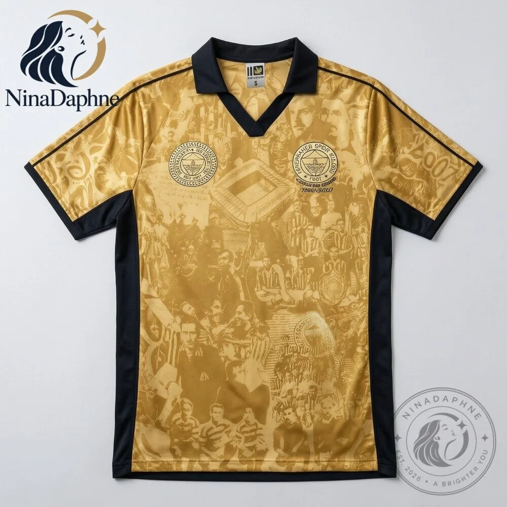 Fenerbahce Retro 100th Anniversary Jersey 2025