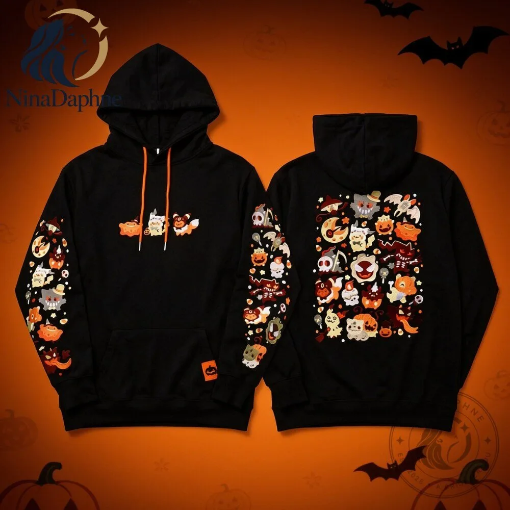 SPOOKYBITS Pokemon Halloween Hoodie by Kamiari Studio