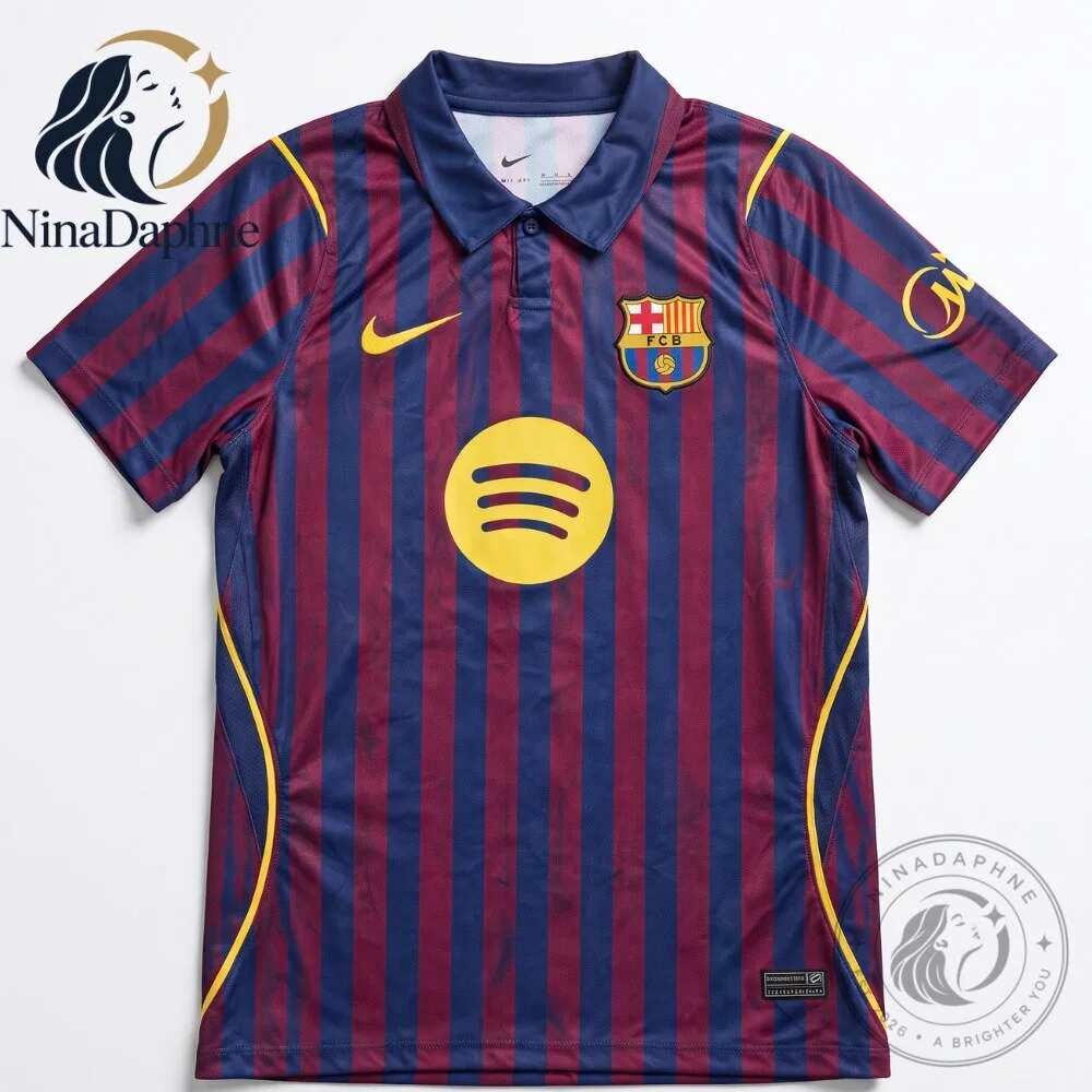 FC Barcelona 2027 28 Home Kit Nike Leaked Jersey