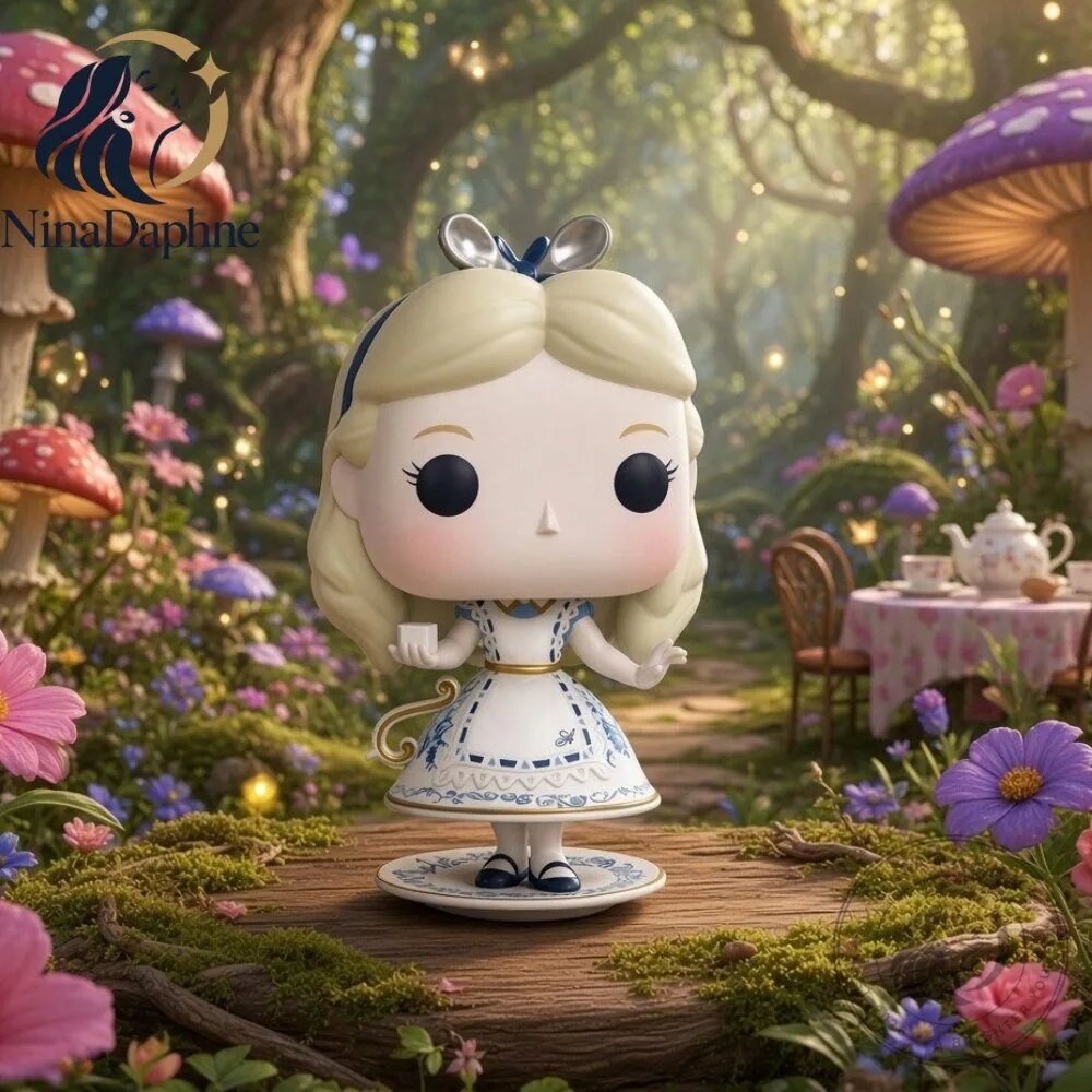 Funko Pop Disney Alice in Wonderland Alice Porcelain 10 Funko Pop Disney Alice in Wonderland Alice Porcelain