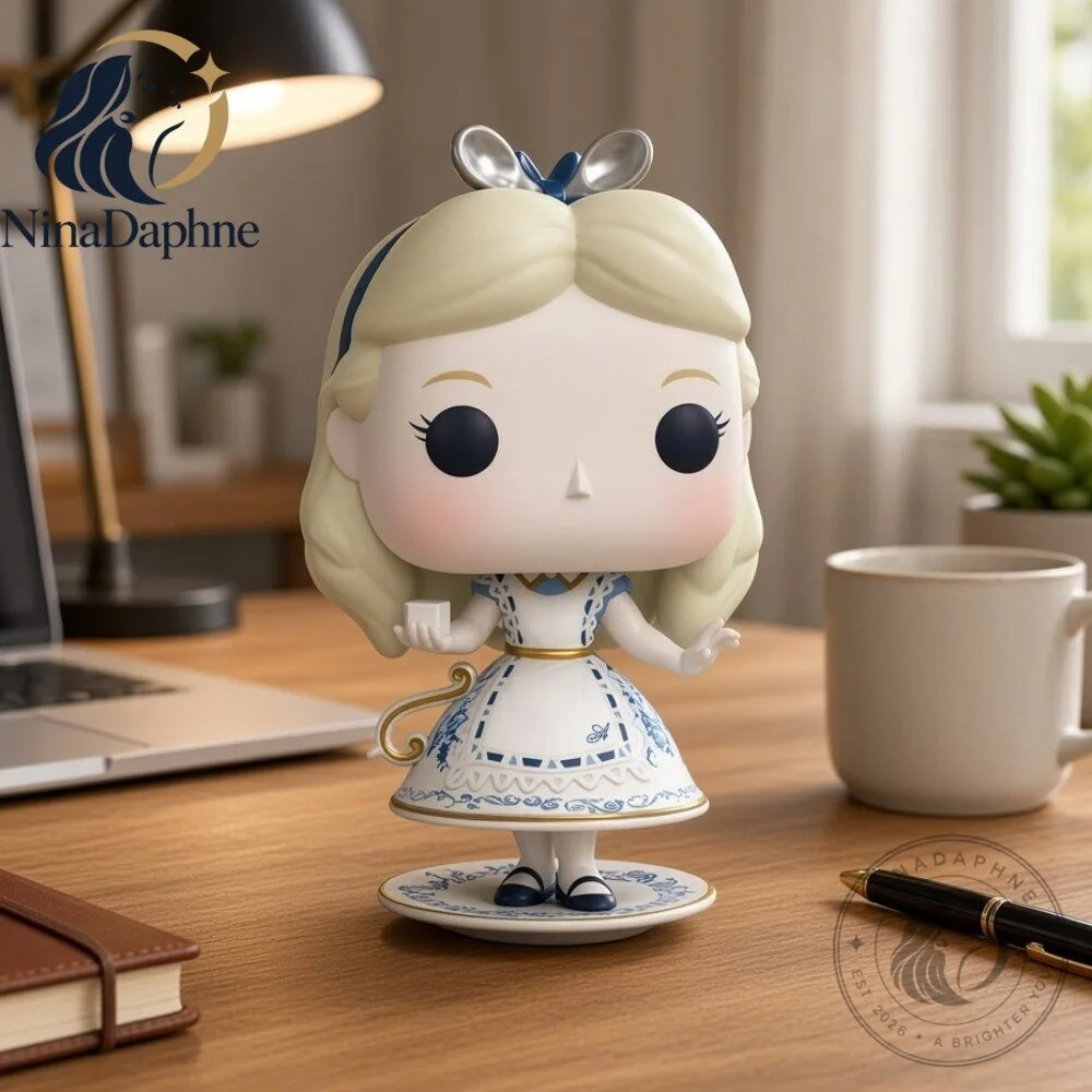 Funko Pop Disney Alice in Wonderland Alice Porcelain 11 Funko Pop Disney Alice in Wonderland Alice Porcelain