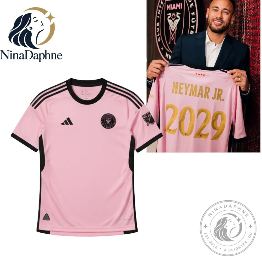 Inter Miami Neymar Jr Pink Soccer Jersey Adidas