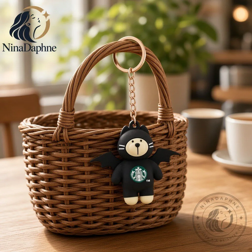 Starbucks Halloween Bearista Bat Keychain 9 Starbucks Halloween Bearista Bat Keychain