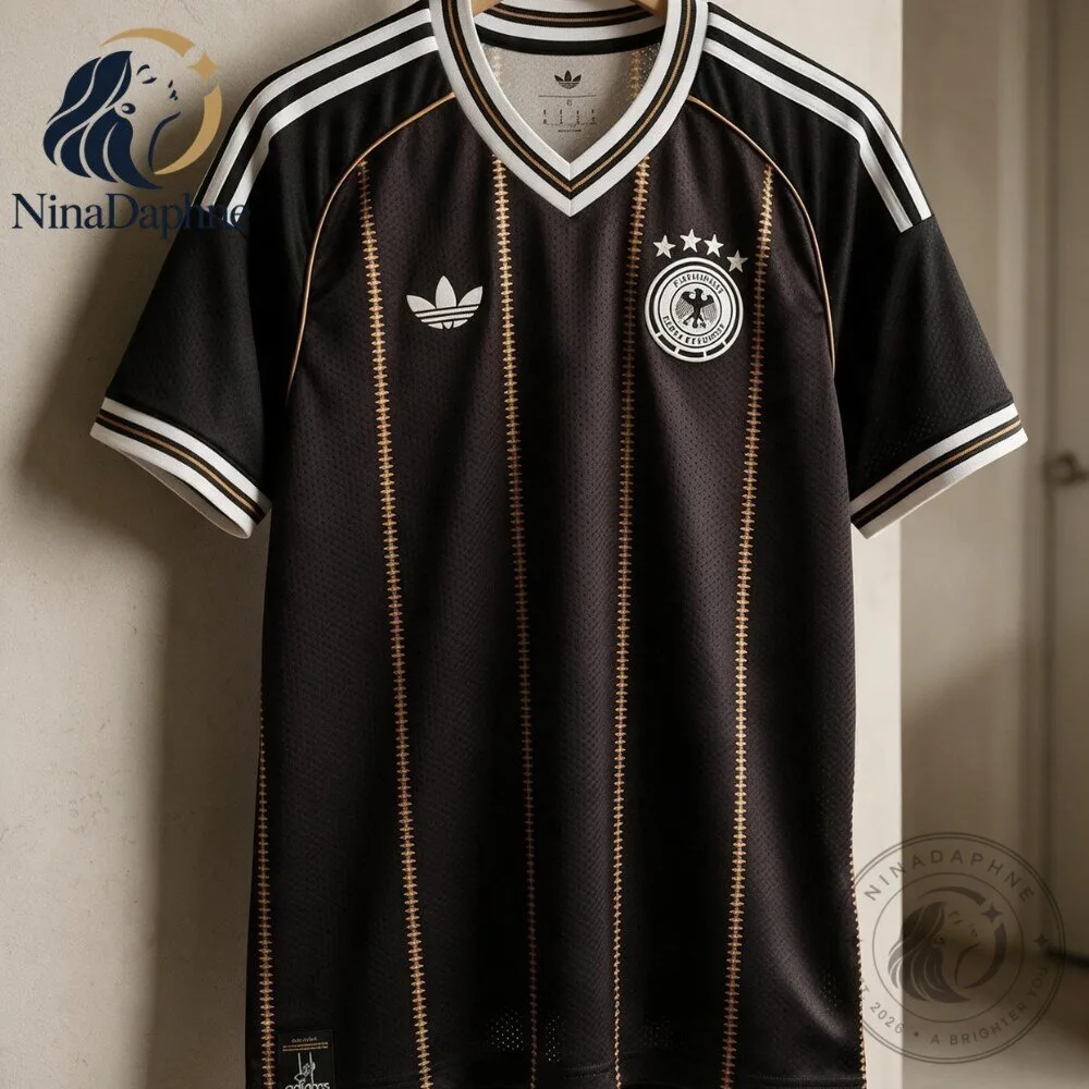 Adidas Germany 2026 Third Farewell Black Gold Soccer Jersey 12 Adidas Germany 2026 Third Farewell Black Gold Soccer Jersey