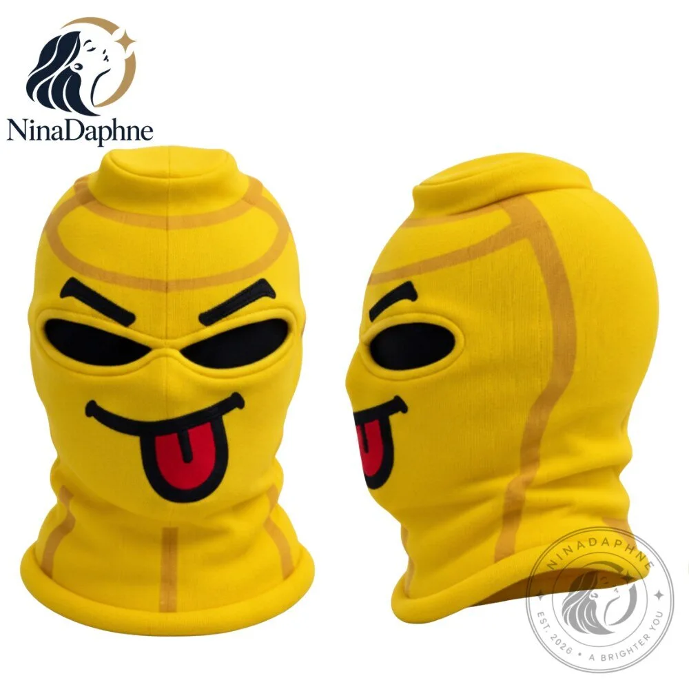 Lego Head Ski Mask Yellow Menace Face Winter Balaclava