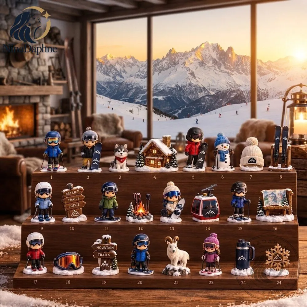 Ski Advent Calendar 24 Day Winter Sports Collectible Set 8 Ski Advent Calendar 24 Day Winter Sports Collectible Set