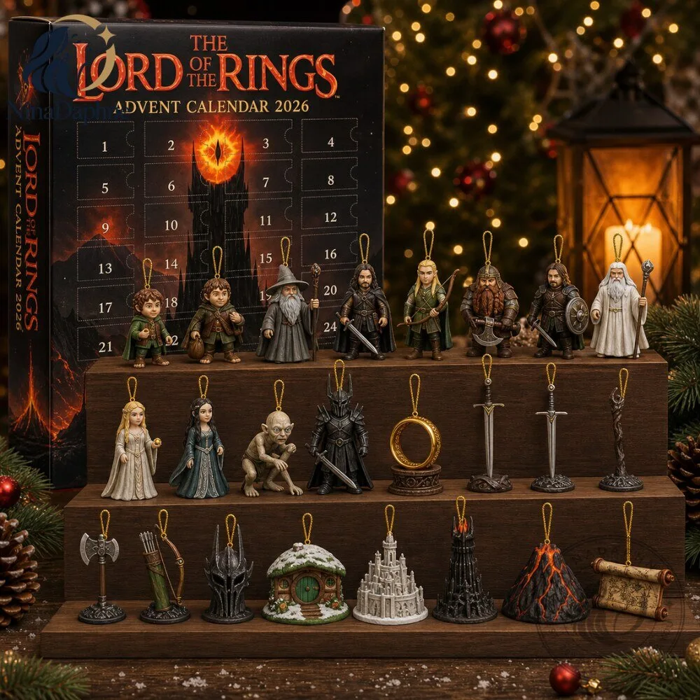 The Lord of the Rings Advent Calendar 2026 24 Day Collectible Set