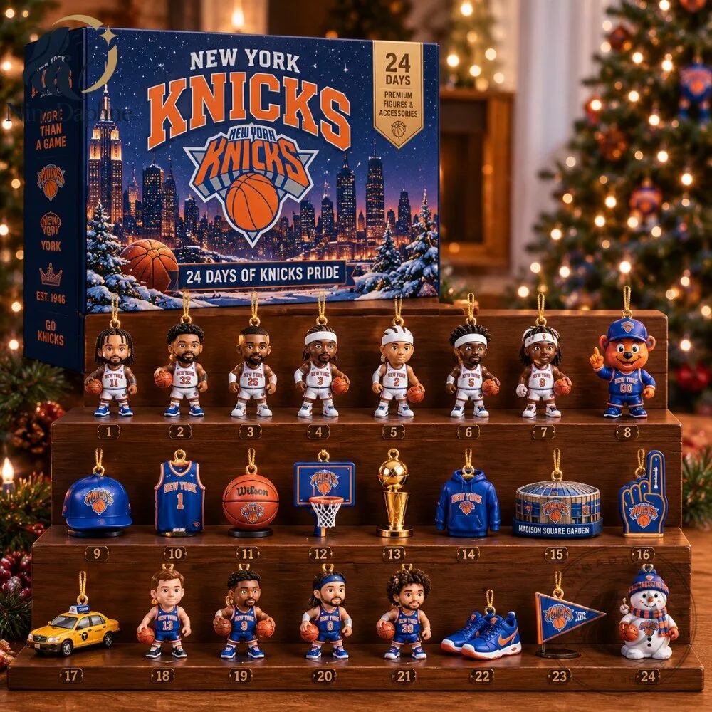 New York Knicks Advent Calendar 24 Day Basketball Collectible Set