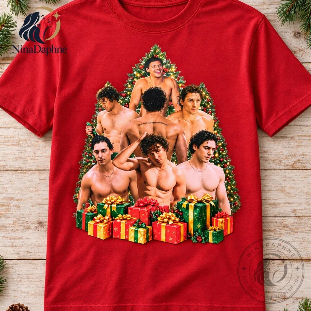 Off Campus Garrett Graham Christmas Tree Graphic Sweatshirt 11 Off Campus Garrett Graham Christmas Tree Graphic Sweatshirt