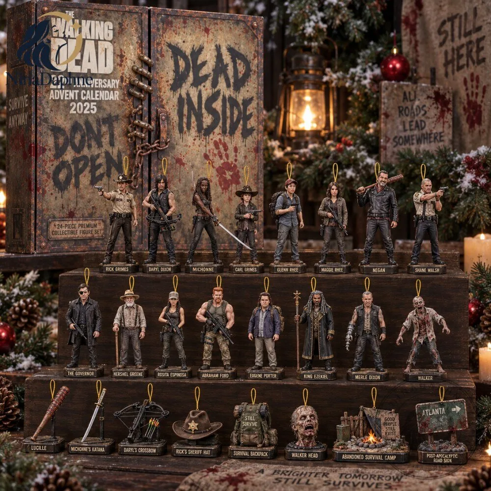 The Walking Dead 22nd Anniversary Advent Calendar 2025 24 Day Collectible Set