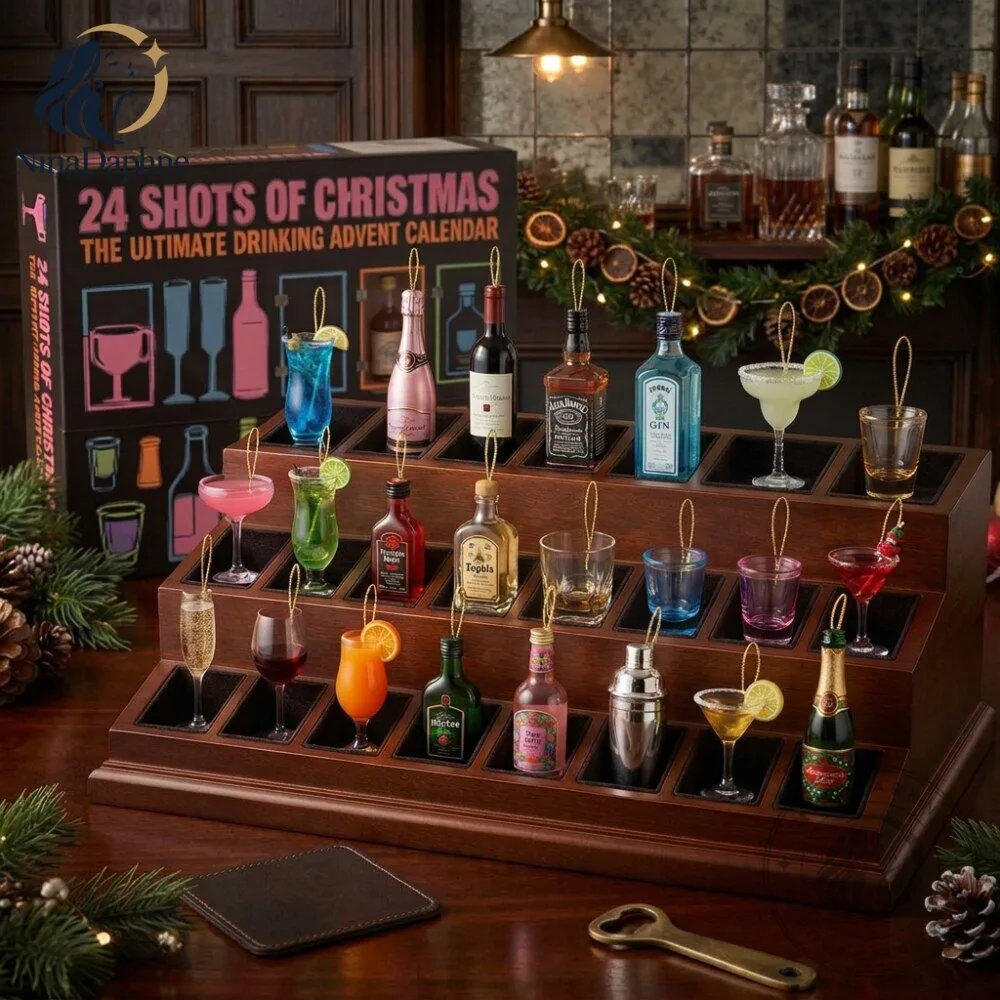 24 Shots of Christmas Advent Calendar 24 Day Drinking Gift Set 5 24 Shots of Christmas Advent Calendar 24 Day Drinking Gift Set