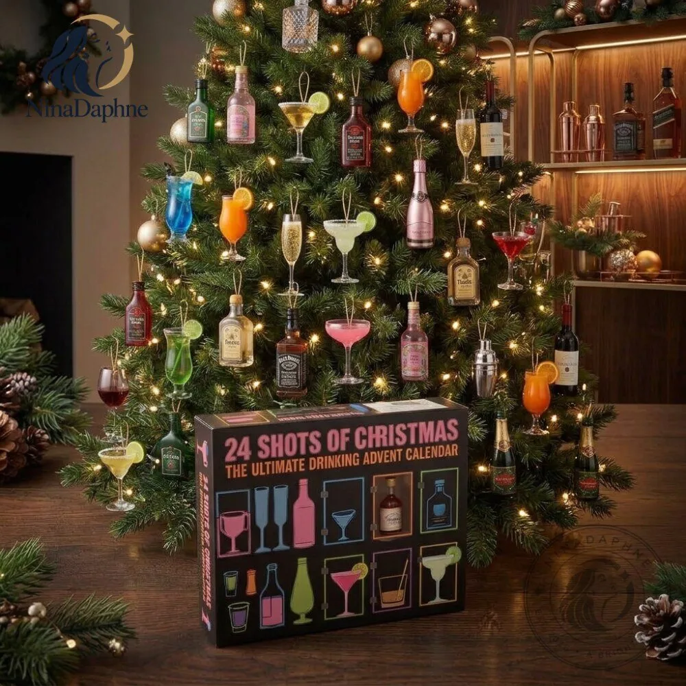 24 Shots of Christmas Advent Calendar 24 Day Drinking Gift Set 9 24 Shots of Christmas Advent Calendar 24 Day Drinking Gift Set