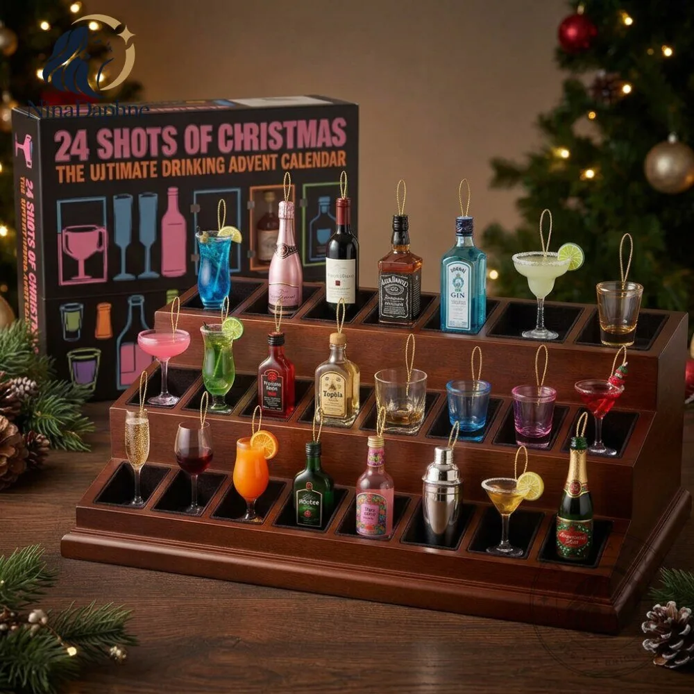 24 Shots of Christmas Advent Calendar 24 Day Drinking Gift Set 10 24 Shots of Christmas Advent Calendar 24 Day Drinking Gift Set