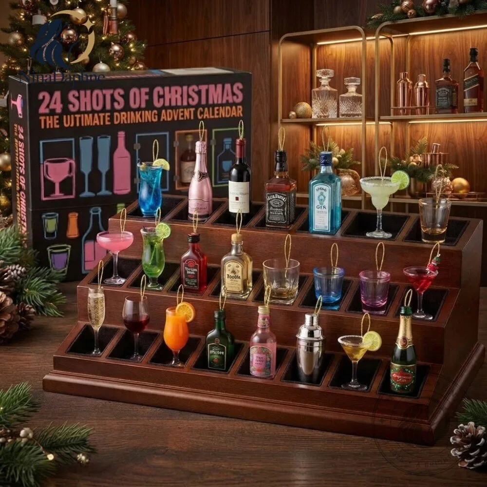 24 Shots of Christmas Advent Calendar 24 Day Drinking Gift Set 11 24 Shots of Christmas Advent Calendar 24 Day Drinking Gift Set