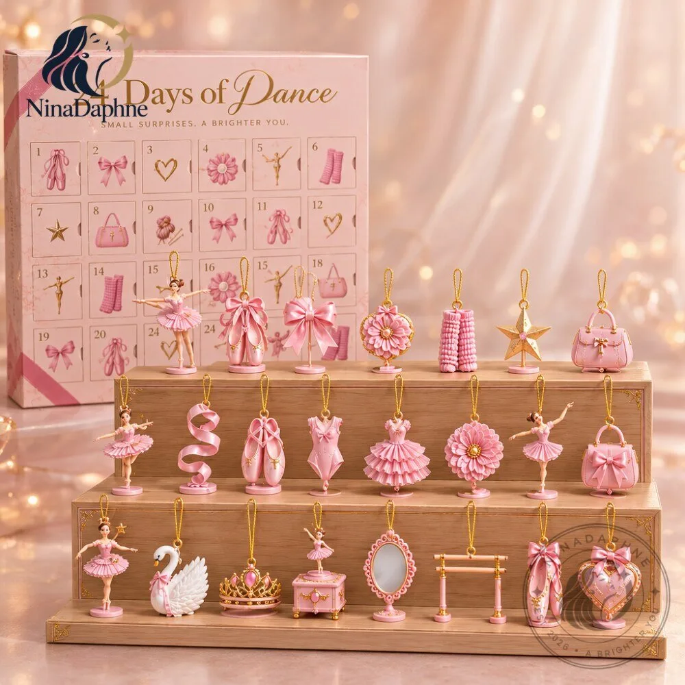 24 Days of Dance Advent Calendar 24 Piece Ballet Christmas Collectible Set 9 24 Days of Dance Advent Calendar 24 Piece Ballet Christmas Collectible Set
