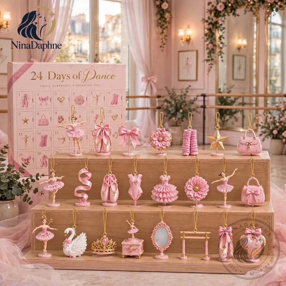 24 Days of Dance Advent Calendar 24 Piece Ballet Christmas Collectible Set 10 24 Days of Dance Advent Calendar 24 Piece Ballet Christmas Collectible Set