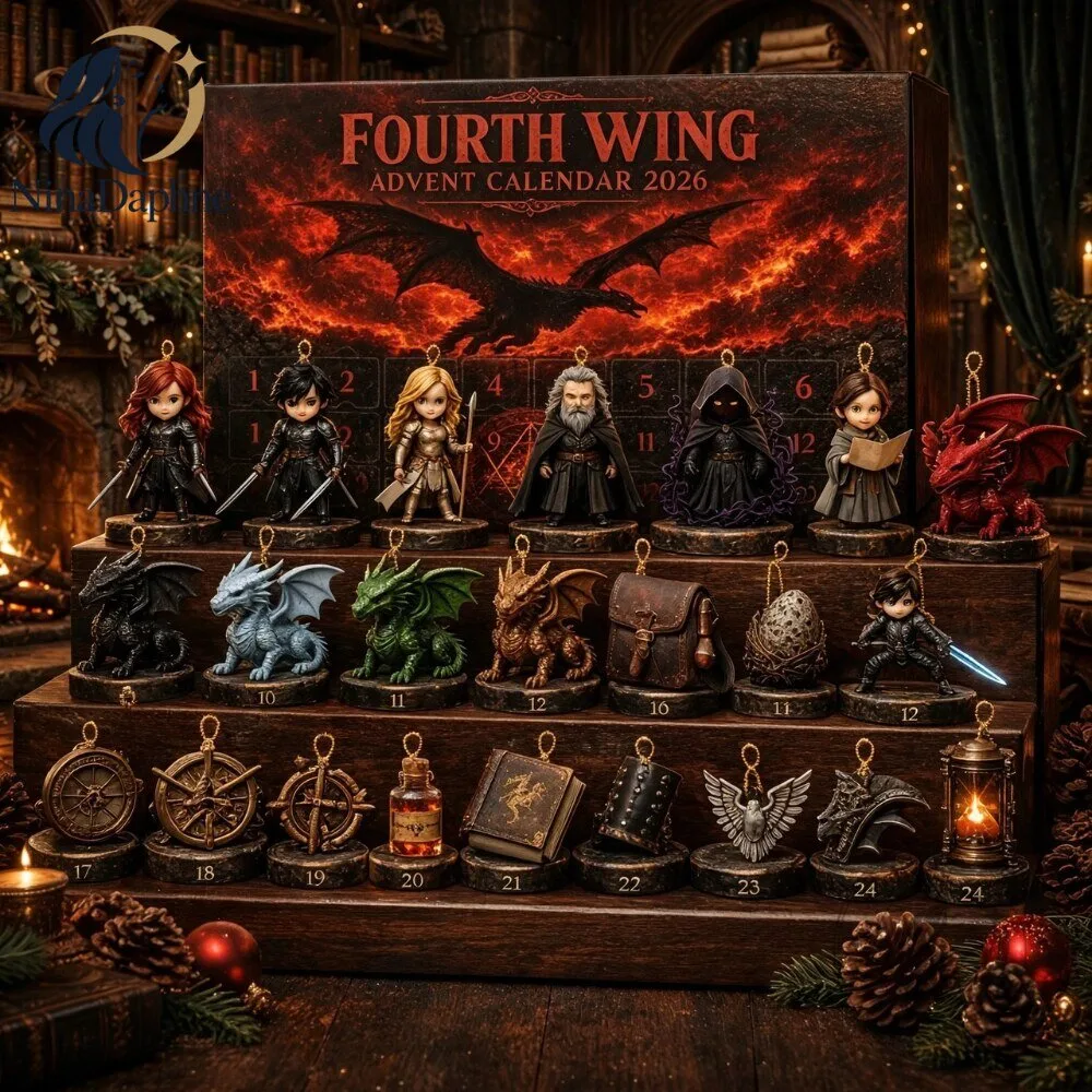 Fourth Wing Advent Calendar 2026 24 Day Fantasy Collectible Set 10 Fourth Wing Advent Calendar 2026 24 Day Fantasy Collectible Set