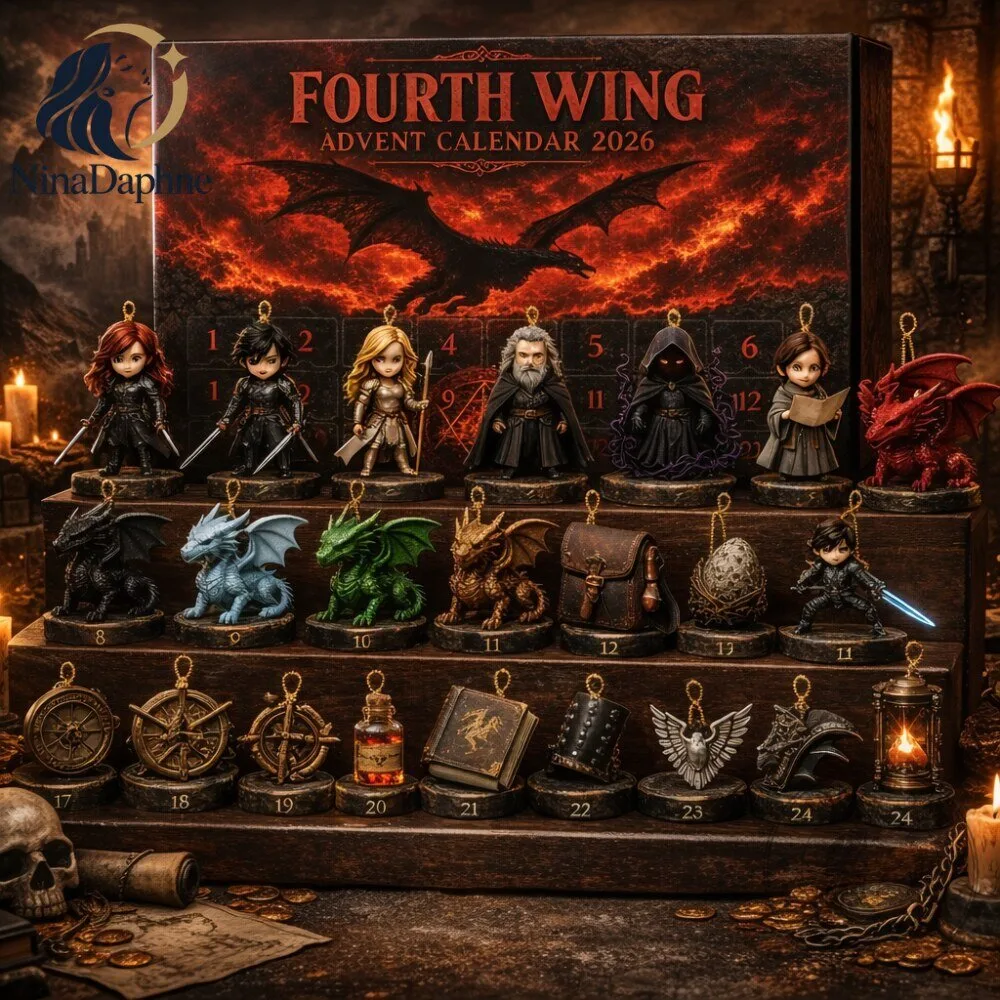 Fourth Wing Advent Calendar 2026 24 Day Fantasy Collectible Set 11 Fourth Wing Advent Calendar 2026 24 Day Fantasy Collectible Set