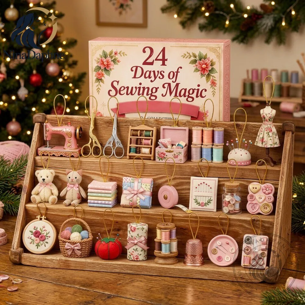 24 Days of Sewing Magic Advent Calendar 2026 Sewing Accessories Collectible Set