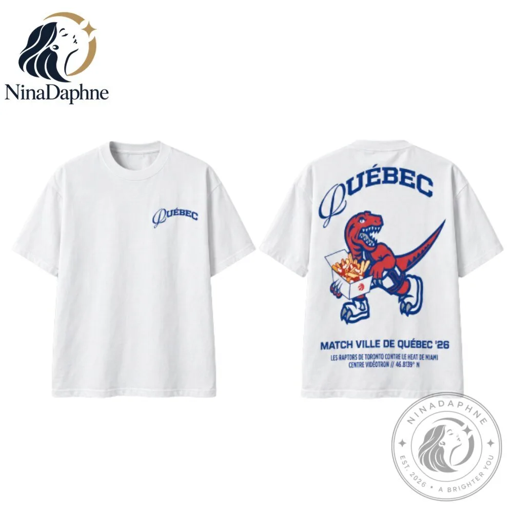 Quebec Match Ville de Quebec '26 Raptors vs Heat Graphic T-Shirt