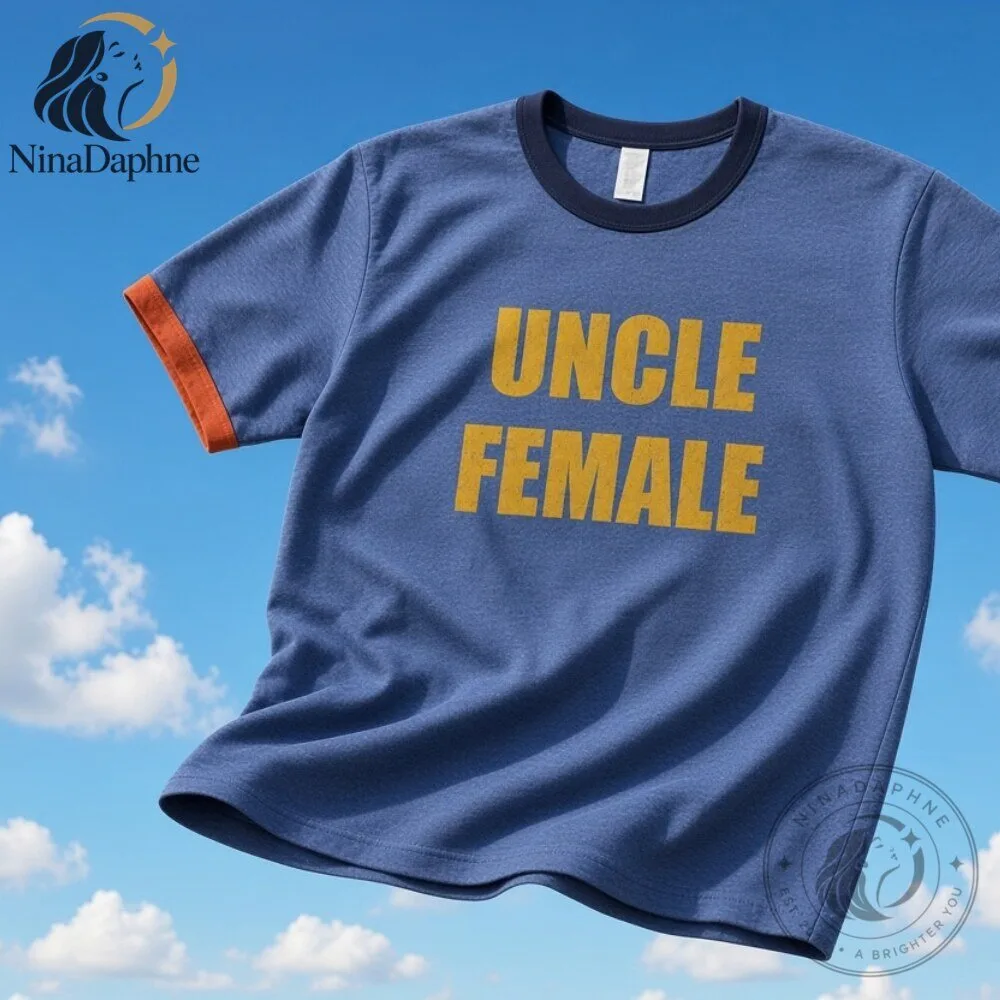 Uncle Female Vintage Graphic T Shirt Inspired by Viral TV Scene 8 Uncle Female Vintage Graphic T Shirt Inspired by Viral TV Scene