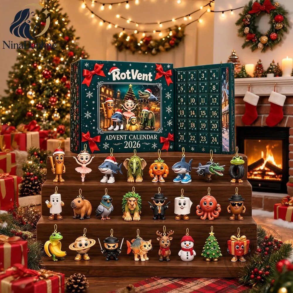 "Unwrap Joy with RotVent Advent Calendar 2026: 24-Day Christmas Set" 15 RotVent Advent Calendar 2026 24 Day Christmas Collectible Set