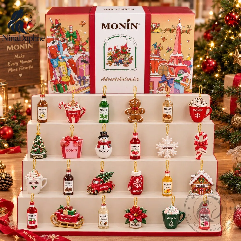 MONIN Advent Calendar 2026 24 Day Christmas Collectible Set 9 MONIN Advent Calendar 2026 24 Day Christmas Collectible Set