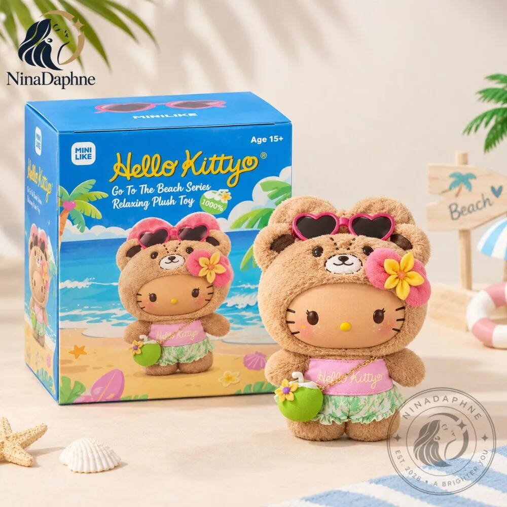 Hello Kitty Go To The Beach Series Relaxing Plush Toy Mini Like Summer Cuddle Collectible 8 Hello Kitty Go To The Beach Series Relaxing Plush Toy Mini Like Summer Cuddle Collectible
