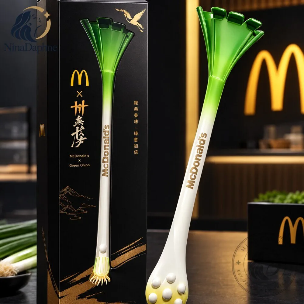 McDonald's Where Winds Meet Scallion Back Scratcher Massage Stick 2026 8 McDonald
