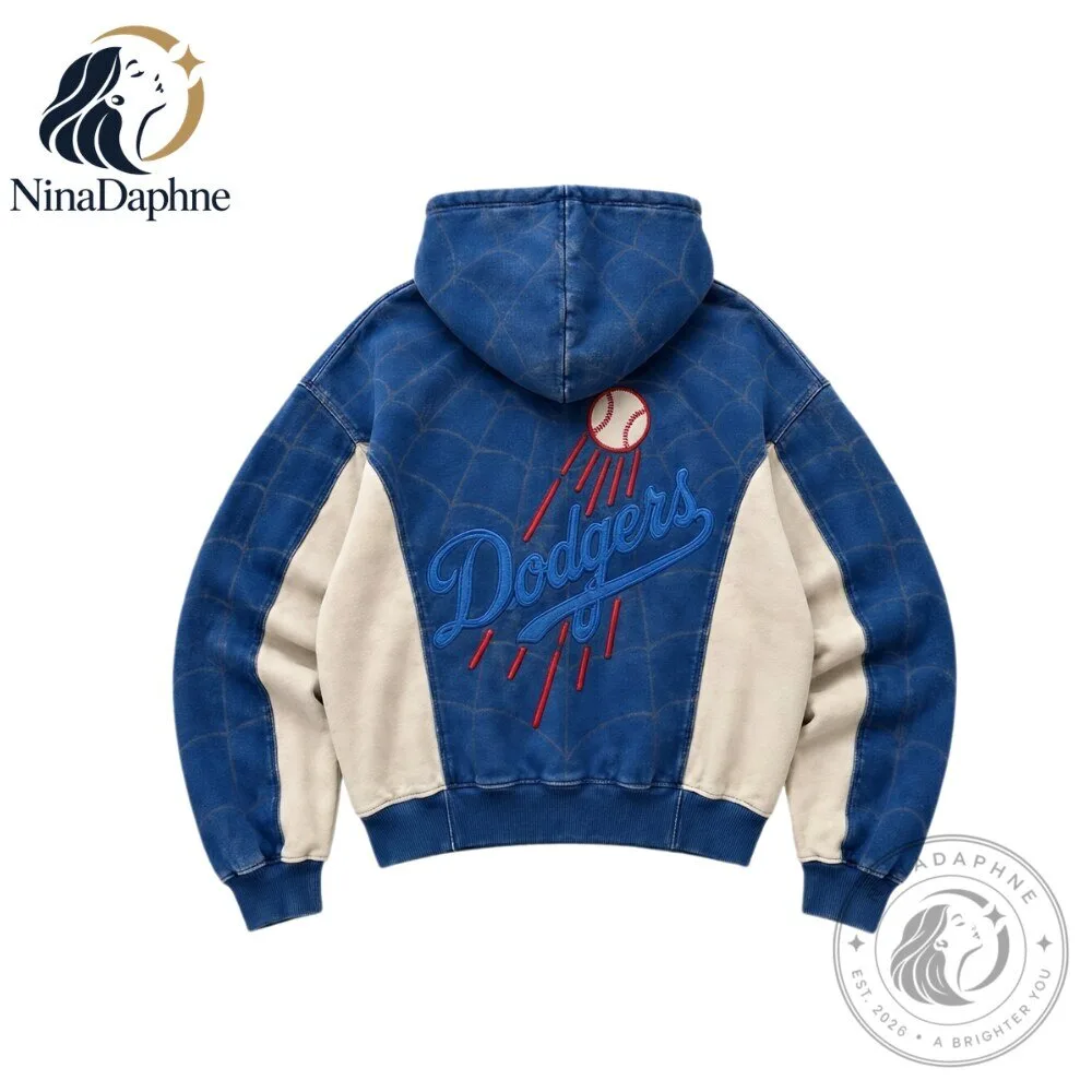Los Angeles Dodgers x Spider-Man Zip Up Hoodie 9 Los Angeles Dodgers x Spider-Man Zip Up Hoodie