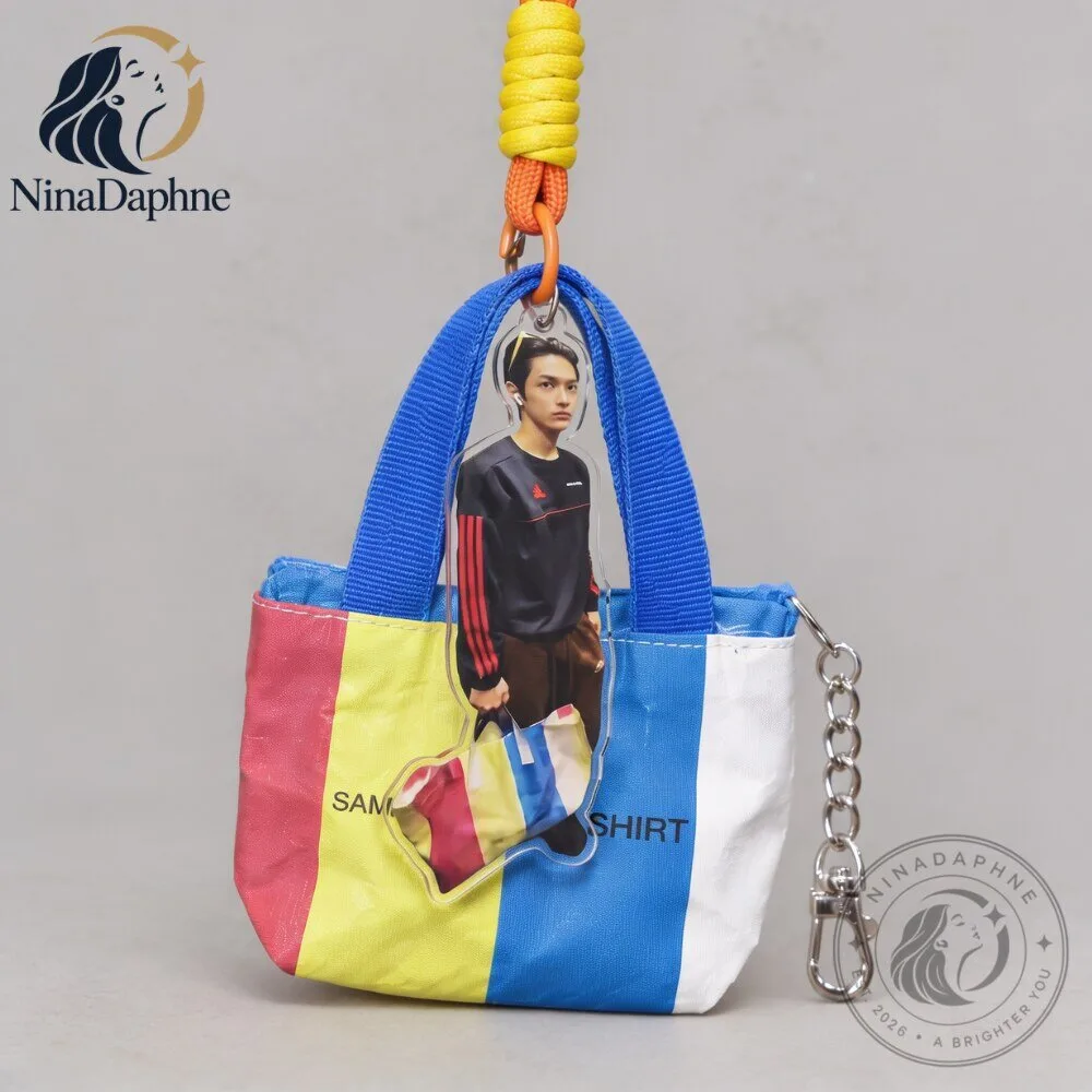CORTIS Keonho Mini Tote Bag Keychain 9 CORTIS Keonho Mini Tote Bag Keychain