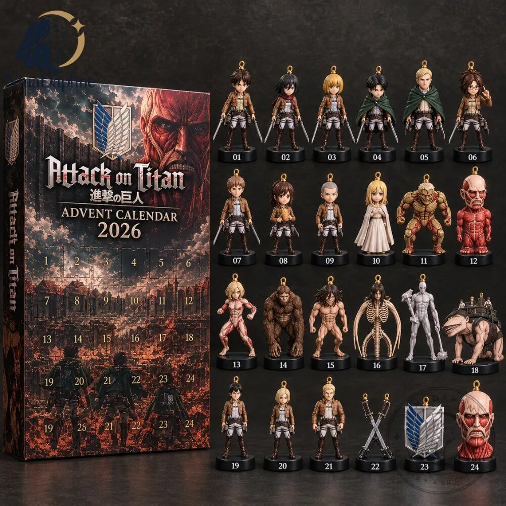 Attack on Titan 2026 Advent Calendar 24 Piece Collectible Set 9 Attack on Titan 2026 Advent Calendar 24 Piece Collectible Set