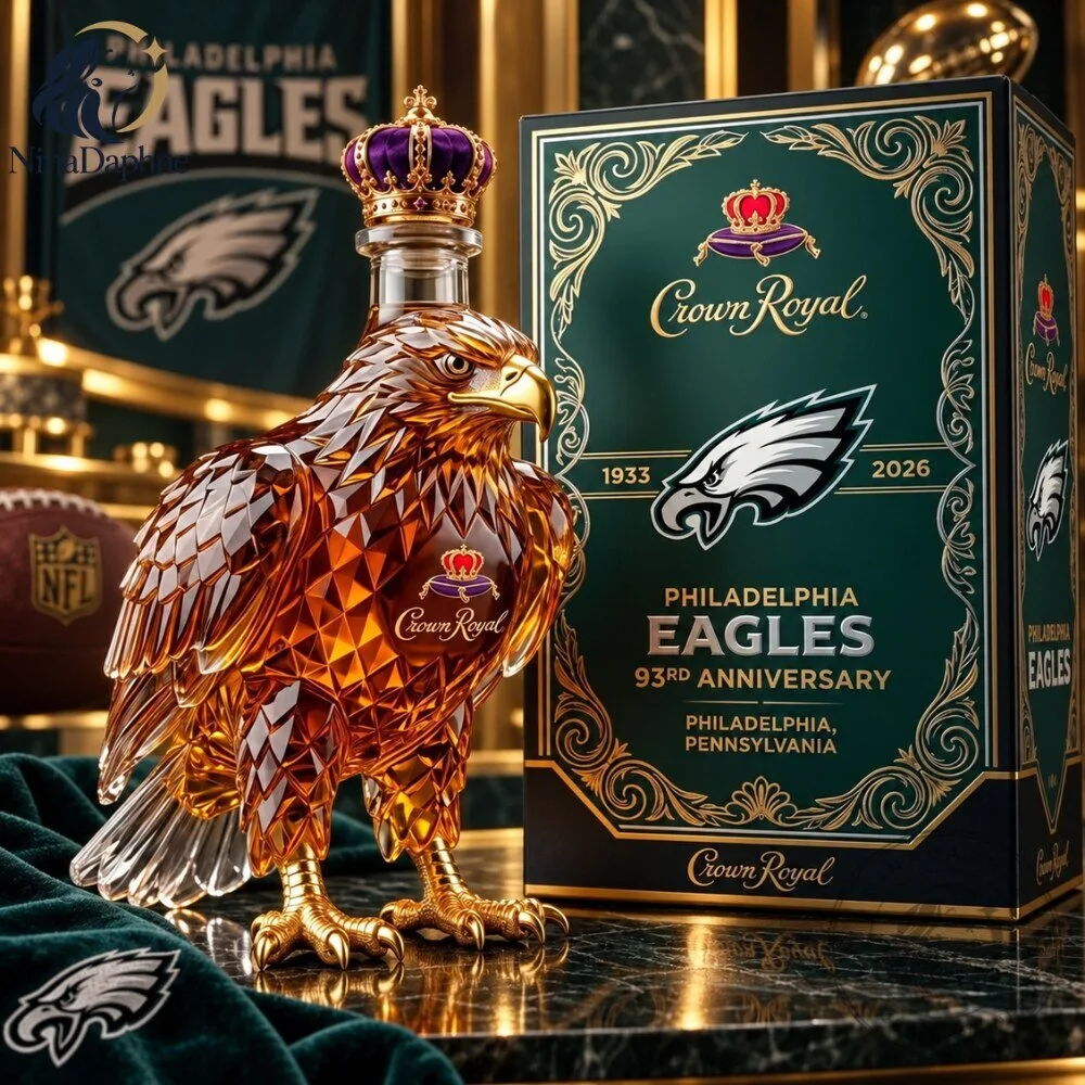 Crown Royal Philadelphia Eagles 93rd Anniversary Decanter 2026